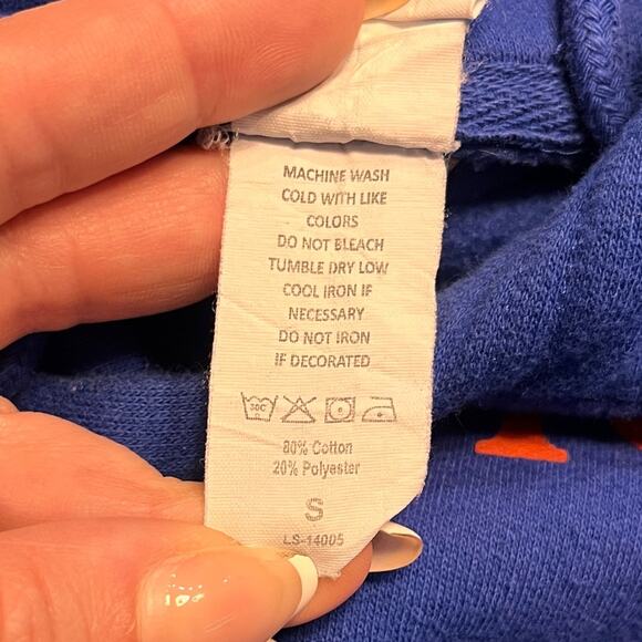 Stranger Things Unisex Royal Blue Hoodie Small - Picture 5 of 9